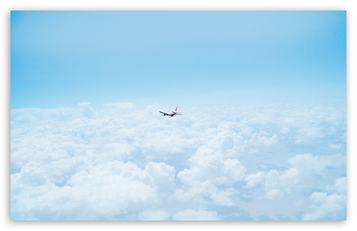 Download Airplane Flight UltraHD Wallpaper
