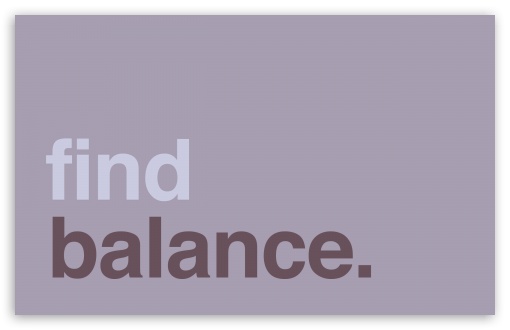 Download Find Balance UltraHD Wallpaper