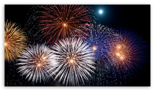 Download Fireworks UltraHD Wallpaper