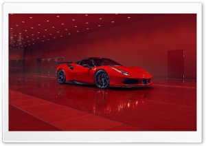 2018 Ferrari Red Car