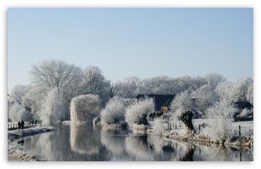 Download Frosty Landscape UltraHD Wallpaper