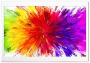 Color Burst Painting