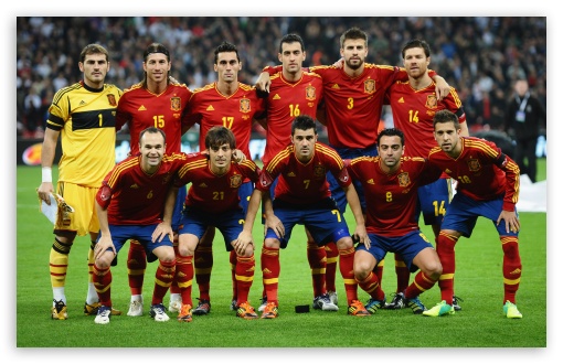 Download Spain National Team UltraHD Wallpaper