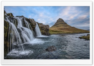 Iceland Waterfall Nature