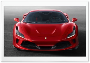 Red Ferrari sports car