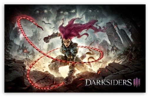 Download Fury DarkSiders III 3 UltraHD Wallpaper