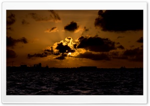 Sunset, Maldives