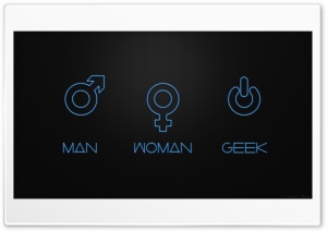 Man  Woman Geek