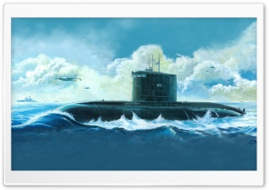 Submarine Painting