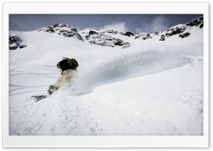 Snowboarding Silverton...