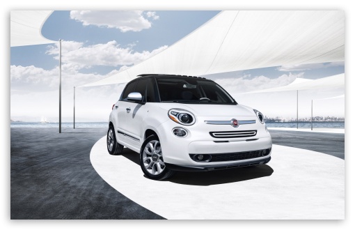 Download 2014 Fiat 500L UltraHD Wallpaper