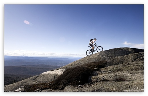 Download Mountain Biking UltraHD Wallpaper