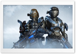 Halo Reach characters Kat and...