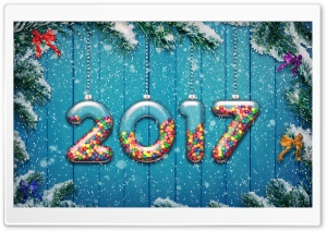 2017 Happy New Year Background