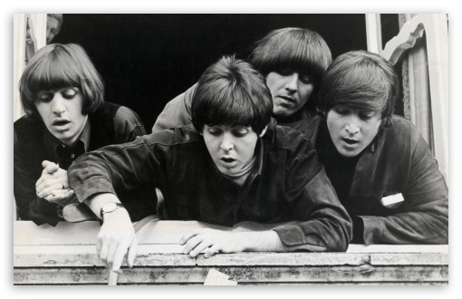 Download The Beatles Band UltraHD Wallpaper