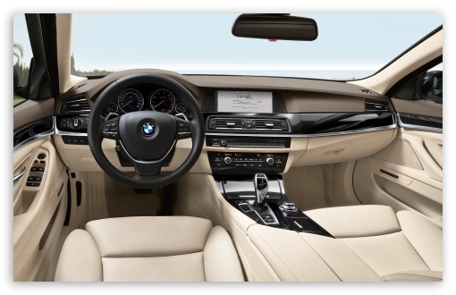 Download BMW 5 Series Touring F11   Interior UltraHD Wallpaper