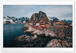 Norway Lofoten Islands Drone...