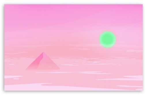 Download Pink Illustration UltraHD Wallpaper