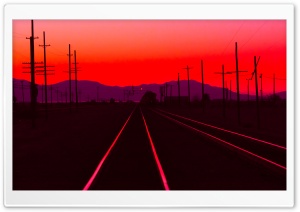 Railtracks at Dusk