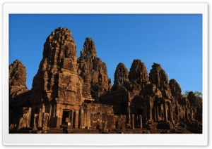 Bayon Temple In Cambodia