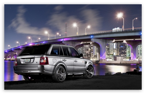 Download Range Rover City UltraHD Wallpaper