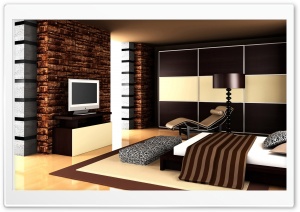 Brown Bedroom Design