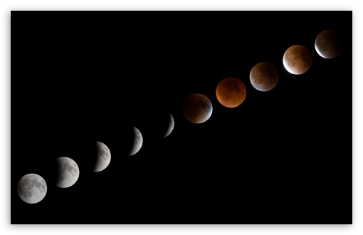 Download Lunar Eclipse September 2015 UltraHD Wallpaper