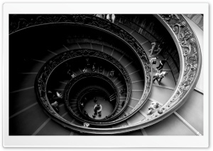 Spiral Stairs Of The Vatican...