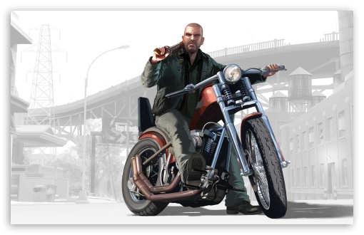 Download GTA Motorcycle UltraHD Wallpaper
