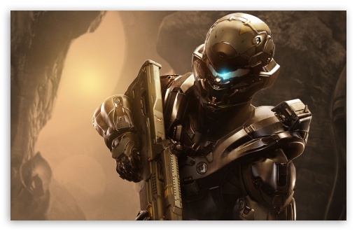 Download Halo 5 Guardians Agent Locke 2015 Video Game... UltraHD Wallpaper
