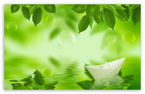 Download Green Lake UltraHD Wallpaper
