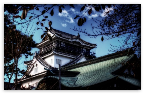Download A View Of Okazaki Castle UltraHD Wallpaper