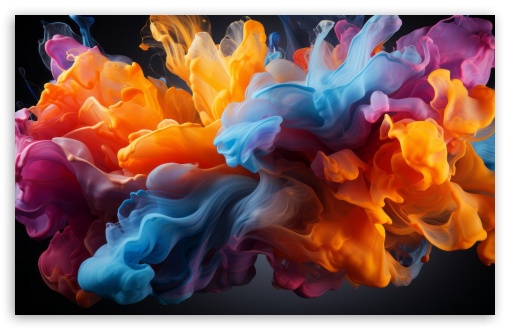 Download Beautiful Colorful Abstract Art UltraHD Wallpaper