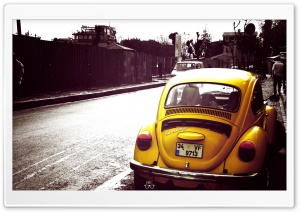 Volkswagen Beetle Yellow