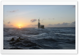 US Military Submarine