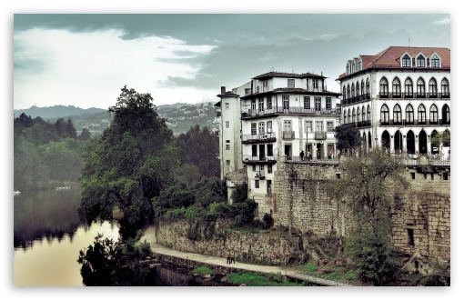 Download By The River, Amarante, Portugal UltraHD Wallpaper