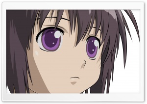 Girl With Purple Eyes Anime
