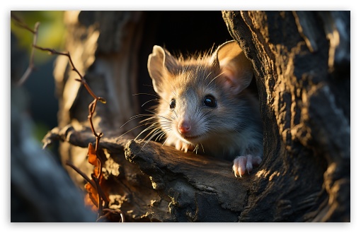 Download Forest Mouse UltraHD Wallpaper