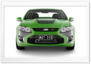 Green FPV GT Car