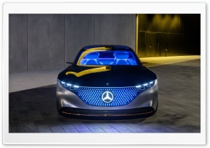 Mercedes Benz Vision EQS Car