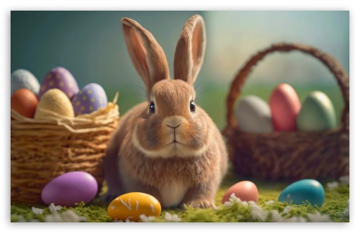 Download Easter Bunny 2023 UltraHD Wallpaper
