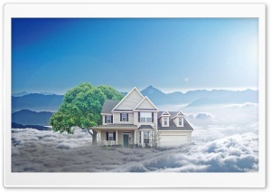 House in Clouds