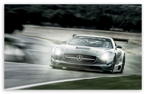 Download Mercedes Benz SLS GT3 UltraHD Wallpaper