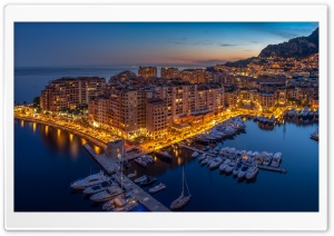 Monaco Aerial View