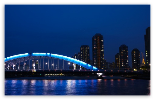Download Eitai Bashi Bridge, Japan UltraHD Wallpaper