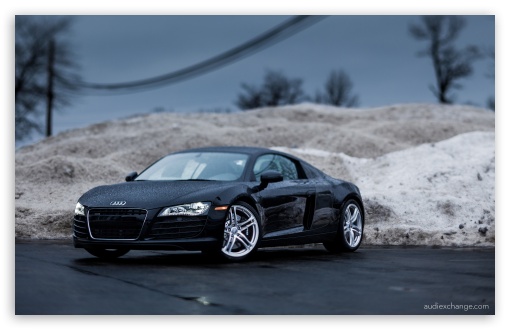 Download Audi R8 - Tilt Shift Lens UltraHD Wallpaper