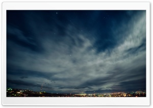 Armenia, Yerevan, Night Sky,...