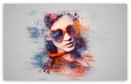 Download Photoshop Effect tutorial UltraHD Wallpaper