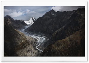 Aletsch Glacier, Swiss Alps,...