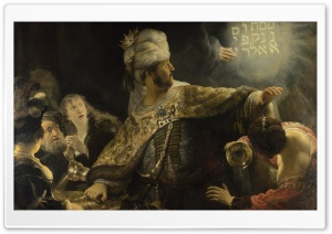 Rembrandt Feast Of Belshazzar